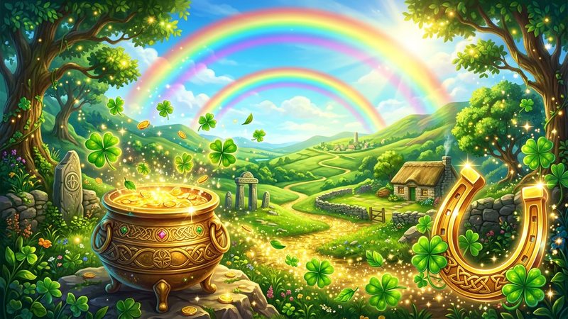 Luck O The Irish Gold Spins